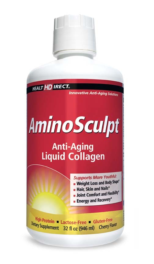 AminoSculpt® CHERRY Flavored AntiAging Liquid Collagen Dietary