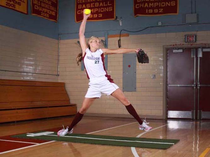 softball pitching rubber