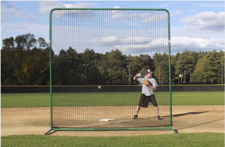 ProMounds Protective 10' X 10' Field Screen (with Net) Premium Series