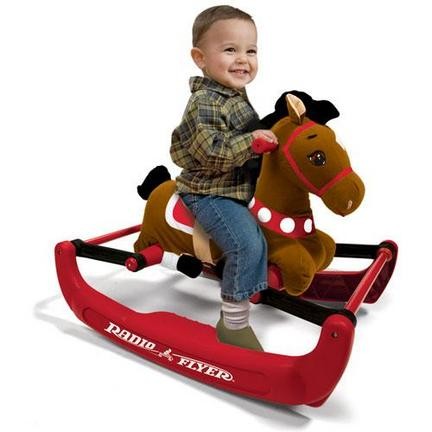 radio flyer rock and bounce horse