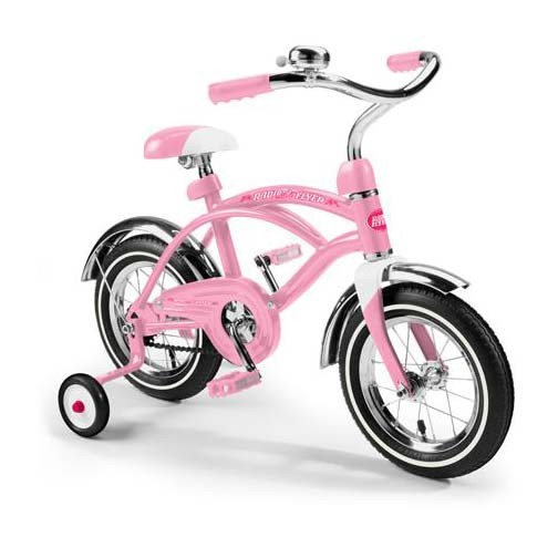 Radio Flyer Girls Classic Pink 12" Bicycle