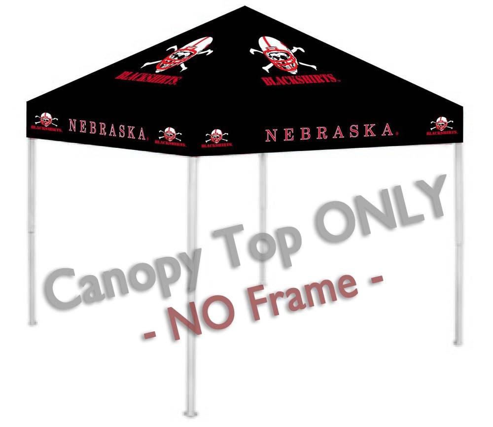 Nebraska Cornhuskers Canopy Top for use with the Rivalry 9' x 9