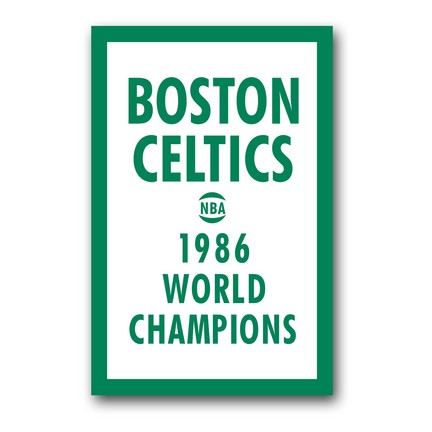 boston celtics championship banners