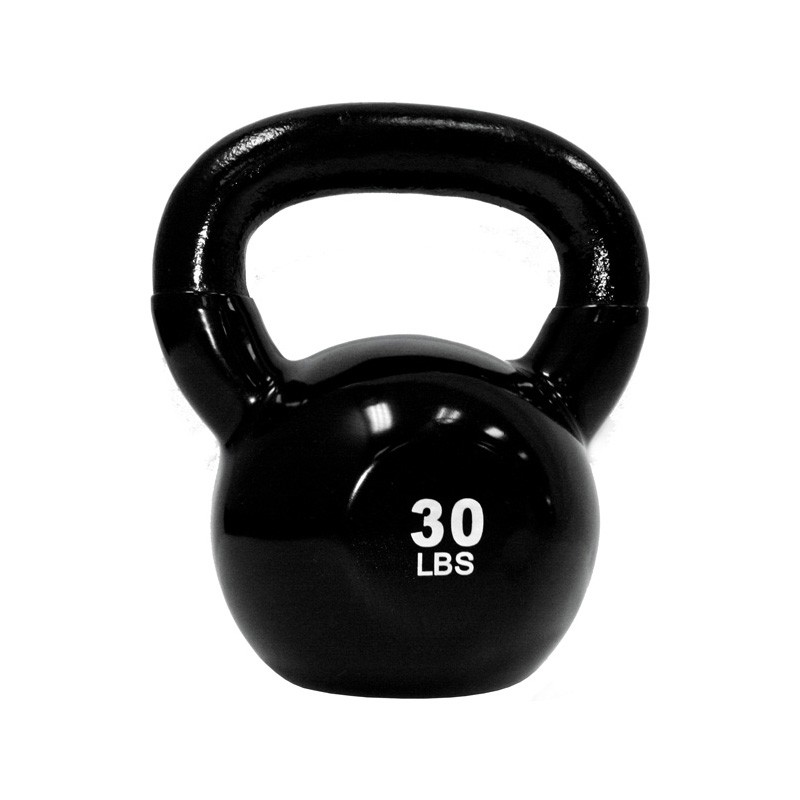 30 lb. Vinyl Dipped Kettlebell from TKO Sports
