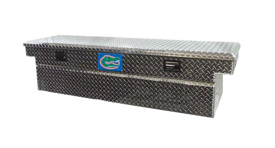 Tradesman Florida Gators 71Inch Aluminum Full Lid Cross Bed Truck Tool