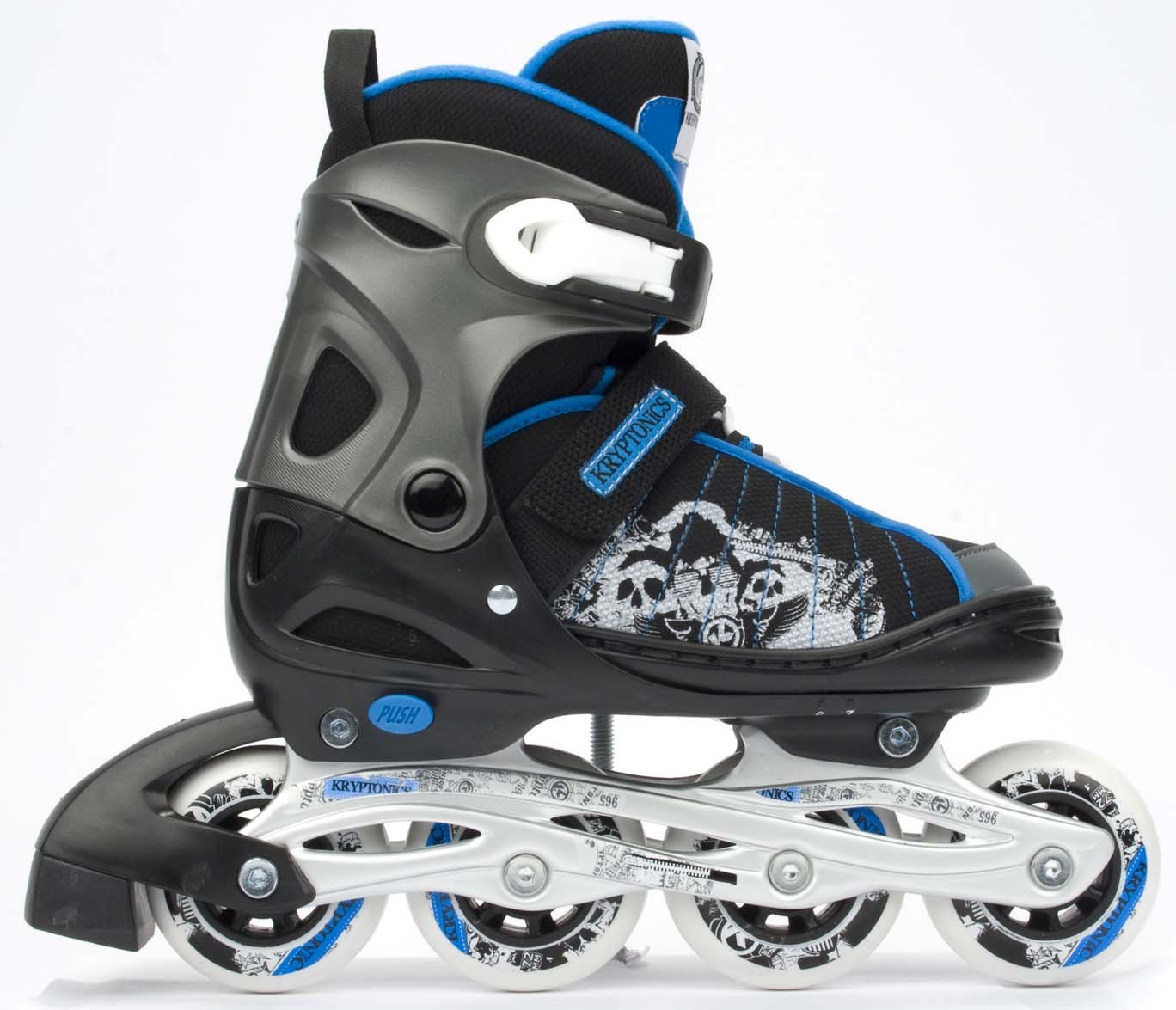Vicious Adult Adjustable Inline Roller Skates (Size 89)