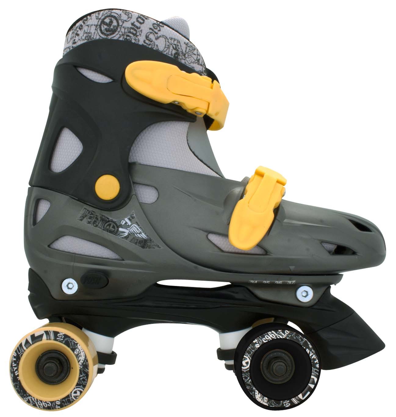 Kryptonics "Sacred" Youth Quad Roller Skates (Size 14)