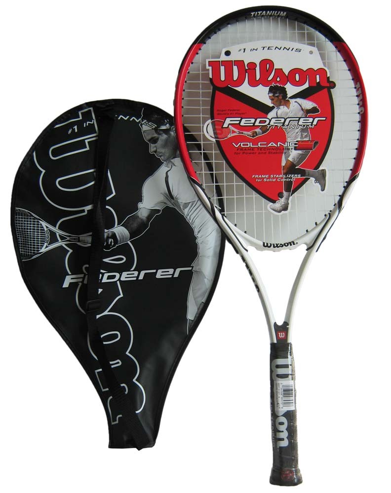 Wilson Roger 27" Signature Tennis Racket - OnlineSports.com