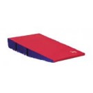 48" x 72" x 16" (121 x 182 x 40cm) Red / Royal Firm Foam Folding Motor Development Wedge from American Athletic