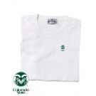 Colorado State Rams Unlimited Women's Cap Sleeve Shirt from Antigua (White X-Large)