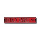 Steel Street Sign:  "BUFFALO SABRES AVE"