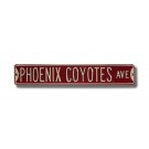 Steel Street Sign: "PHOENIX COYOTES AVE"