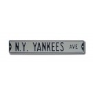 Steel Street Sign:  "N.Y. YANKEES AVE"