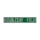 Steel Street Sign:  "DOUBLEDAY FIELD"
