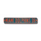 Steel Street Sign:  "MIAMI DOLPHINS DR"