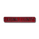 Steel Street Sign: "CARDINALS COUNTRY"