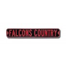 Steel Street Sign: "FALCONS COUNTRY"