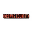 Steel Street Sign: "BROWNS COUNTRY'