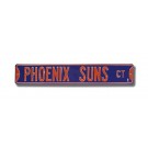 Steel Street Sign: "PHOENIX SUNS CT"