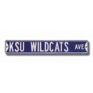Steel Street Sign: "KSU WILDCATS AVE"