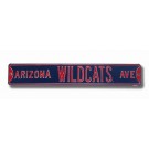 Steel Street Sign: "ARIZONA WILDCATS AVE"