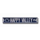 Steel Street Sign: "HAPPY VALLEY, PA" with Logo