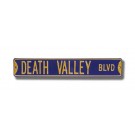 Steel Street Sign:  "DEATH VALLEY BLVD"