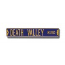Steel Street Sign:  "DEATH VALLEY BLVD"