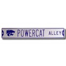 Steel Street Sign: "POWERCAT ALLEY" with Logo