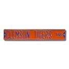 Steel Street Sign:  "CLEMSON TIGERS AVE"