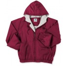 Youth Hooded Fleece Lined Taffeta Jacket From Augusta Sportswear