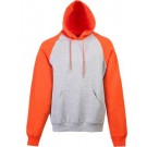 Adult Heavyweight Color-Blocked Hooded Sweatshirt from Augusta Sportswear