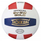 Tachikara NFHS Official Indoor SV5W Gold Premium Leather "USA Shield" Volleyball