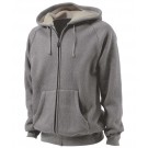 Thermal Bonded Sherpa Sweatshirt / Hoodie Jacket from Charles River Apparel