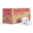 1 1/2" x 15 yds. White Cramer 250 Athletic Trainer's Tape - Case of 32 Rolls