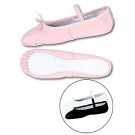 Danshuz Infant/Child Black Deluxe Leather Ballet Shoes (Set of 2 Pairs)