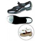 Danshuz Children's Value Comfort Tap Shoes (BLACK PATENT)