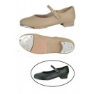 Danshuz Children's Black Value Strap Tap Shoes