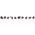 Groperz Rock Realistic Hand Holds for Climbing Wall Set 1 - Set of 10 Brown from Everlast Climbing