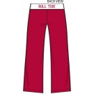 Alabama Crimson Tide Ladies' Crop Yoga Pants (Medium)