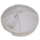 Umbrella Base Empty - White