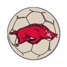 27" Round Arkansas Razorbacks Soccer Mat