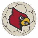 27" Round Louisville Cardinals Soccer Mat