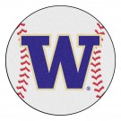 27" Round Washington Huskies Baseball Mat