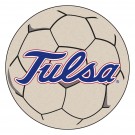 27" Round Tulsa Golden Hurricane Soccer Mat