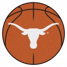 27" Round Texas Longhorns Basketball Mat