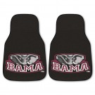 Alabama Crimson Tide 17" x 27" Carpet Auto Floor Mat (Set of 2 Car Mats)