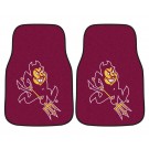 Arizona State Sun Devils 17" x 27" Carpet Auto Floor Mat (Set of 2 Car Mats)