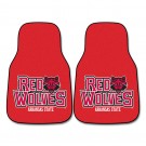 Arkansas State Red Wolves 17" x 27" Carpet Auto Floor Mat (Set of 2 Car Mats)