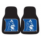 Duke Blue Devils 17" x 27" Carpet Auto Floor Mat (Set of 2 Car Mats)